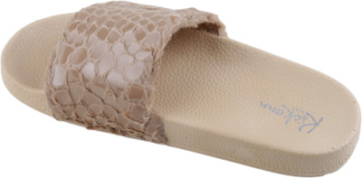 Kickonn Women Khaki Flats