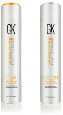 

Global Keratin Set of 2 Balancing Shampoo+Conditioner(999 ml)