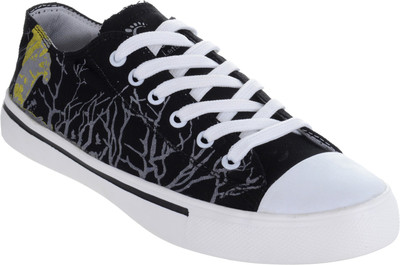 

Feetzone Shoes Canvas Shoes For Men(Black