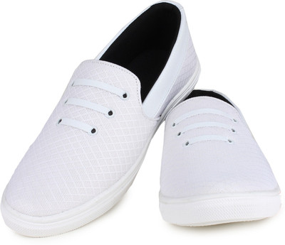

Navy Stone Loafers For Men(White, Blue