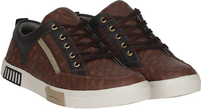 

Kraasa Clear Sneakers For Men(Brown