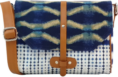 

Lemon Trunk Women Multicolor Canvas, PU Sling Bag