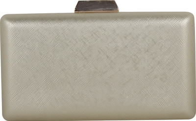 

Pink Rose Women Casual Silver PU Clutch