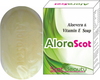 

Alora Scot ALOEVERA SOAP(75 g, Pack of 12)