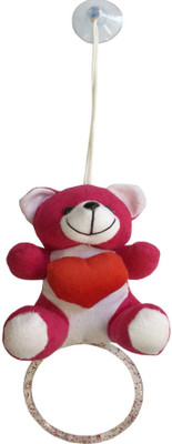 

Lushomes Cute Pink Teddy Bear with a Napkin Hanger. - 7 cm(Pink)