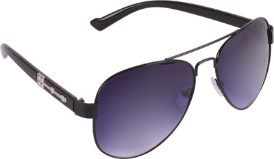 

Aligatorr Aviator Sunglasses(Blue