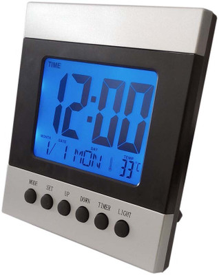 

MASTERFIT Digital Silver Clock
