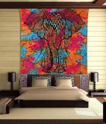 

Stylo Culture Mandala Living Room Tapestry(Multicolor)