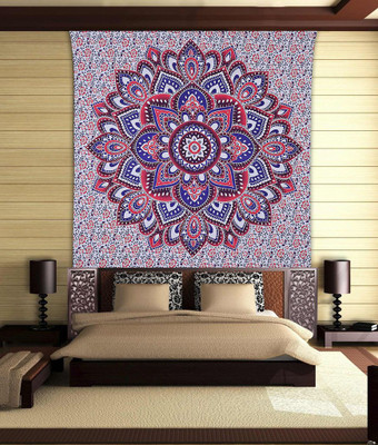 

Stylo Culture Mandala Living Room Tapestry(Red)