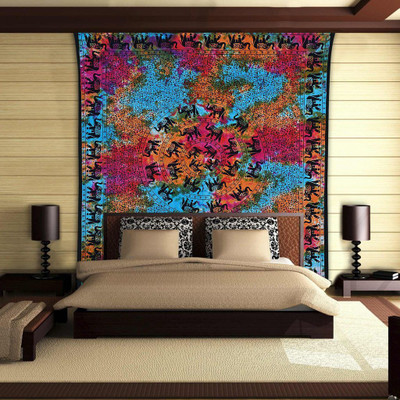 

Stylo Culture Mandala Living Room Tapestry(Multicolor)