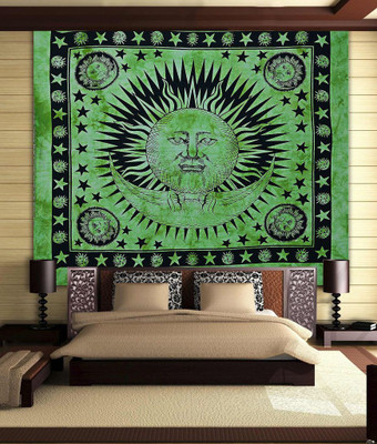 

Stylo Culture Mandala Living Room Tapestry(Green)