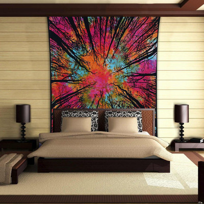 

Stylo Culture Mandala Living Room Tapestry(Multicolor)