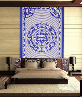 

Stylo Culture Mandala Living Room Tapestry(Purple)