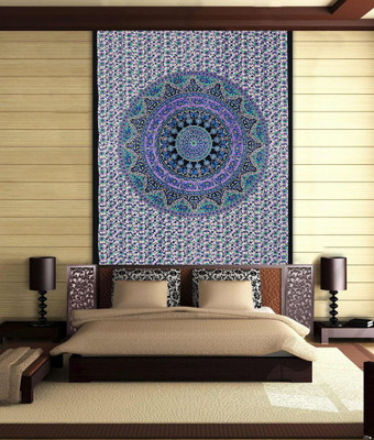 

Stylo Culture Mandala Living Room Tapestry(Purple)