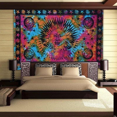 

Stylo Culture Mandala Living Room Tapestry(Multicolor)
