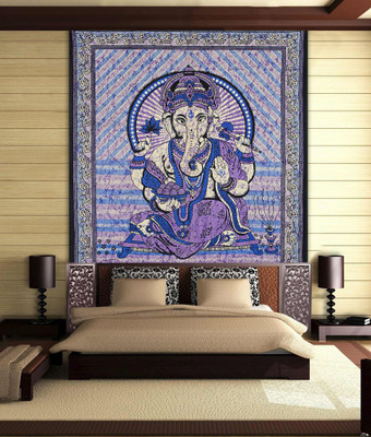 

Stylo Culture Mandala Living Room Tapestry(Purple)