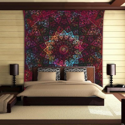 

Stylo Culture Mandala Living Room Tapestry(Multicolor)