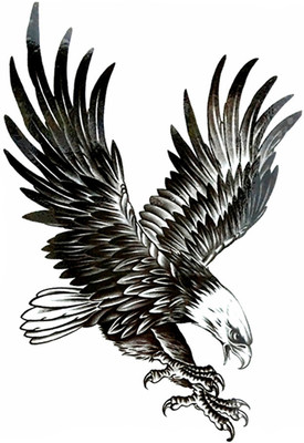

Savii Arm Hand Wrist Tattoo(Eagle Design)