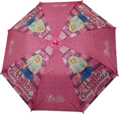 

China Barbie and Disney Princess Automatic Open 2 Fold Umbrella(Multicolor)