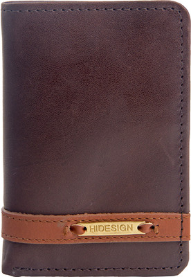 

Hidesign Men Brown Genuine Leather Wallet