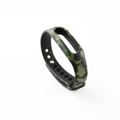 

Shopizone Strap for MIband1 Camouflage 13 mm PU Watch Strap(Green)