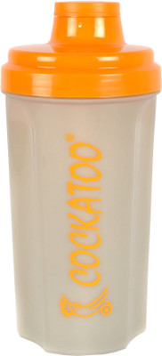 

COCKATOO Booster Gym Sipper 700 ml Shaker(Pack of 1, Multicolor)