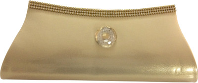 

VEENA Party Gold Clutch