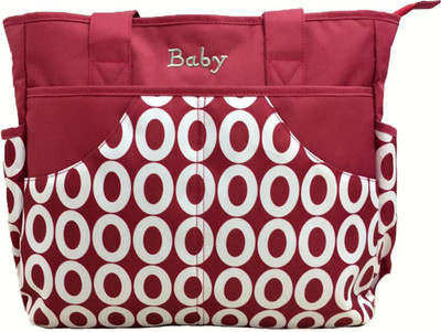 

Baby Bucket Changing Baby Bag Diaper Beg(Red)