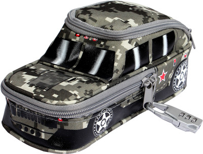 

Shape n Style Car Shape Geometry Box with Security Lock Geometry Box(Multicolor)