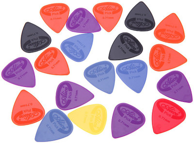 ALICE 0.58/0.71mm 20 pc Guitar Pick(Pack of 20)