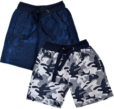 

Crux & Hunter Short For Boys Casual Printed Cotton(Multicolor, Pack of 2
