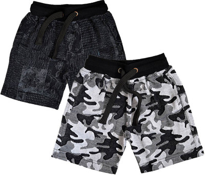 

Crux & Hunter Short For Boys Casual Printed Cotton(Multicolor, Pack of 2