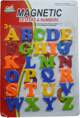 

Plutofit ABC Magnetic Learning Alphabets(Multicolor)