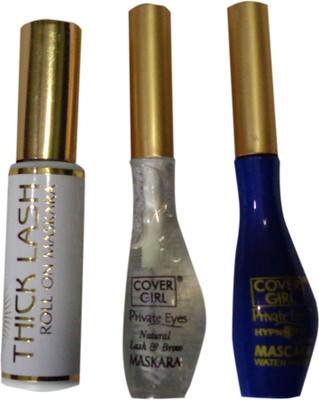 Cover Girl water proof maskara 25(black, transparent, blue) available at flipkart for Rs.330