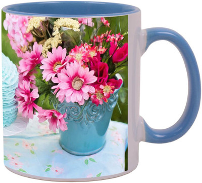 

Arkist birthday cake 2 Ceramic Mug(340 ml), Multicolor
