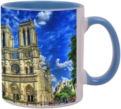 

Arkist gothic building hdr 1 Ceramic Mug(340 ml), Multicolor