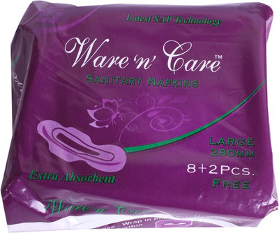 

Ware"N" Care Large Sanitary Pad(Pack of 10)