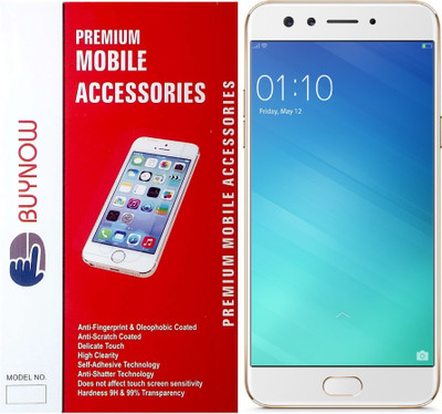 Buynow Tempered Glass Guard for Oppo F3(Pack of 1)
