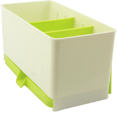 

Bruzone Wash Dry Shelf Drainer Sink Organiser Plastic Kitchen Rack(Green)