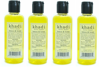 

Khadi Herbal Lemon & Honey Shampoo 100% Vegetarian & Cruelty-Free(840 ml)
