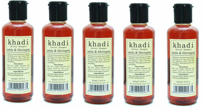 

Khadi Herbal Amla & Bhringraj Shampoo for all Hair Solution(1050 ml)