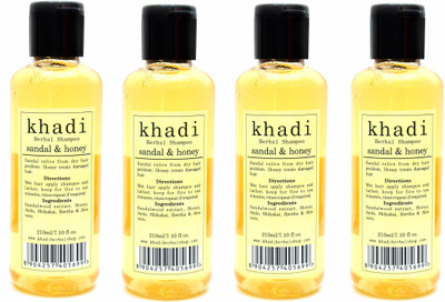 

Vagad's Khadi Sandal & Honey Shampoo 100% Vegetarian & Cruelty-Free(840 ml)