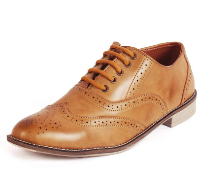 

Shoecohlic Brogues For Men(Tan