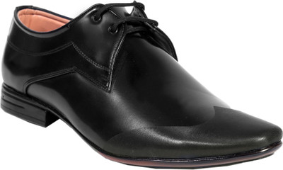 

JK Port New Mens Shoe Lace Up For Men(Black