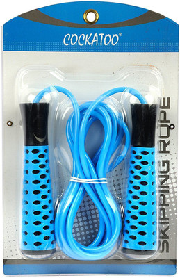 

COCKATOO JUMP ROPE Ball Bearing Skipping Rope(Blue, Length: 320 cm)