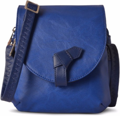 

Baggit Women Blue PU Sling Bag