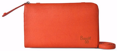 

Baggit Women Casual Orange PU Sling Bag