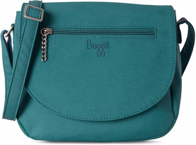 Baggit Women Blue PU Sling Bag