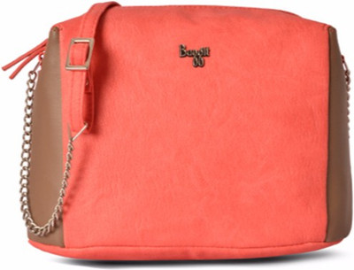 

Baggit Women Casual Pink PU Sling Bag