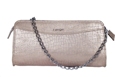 

l'ange Women Evening/Party Brown Genuine Leather Sling Bag